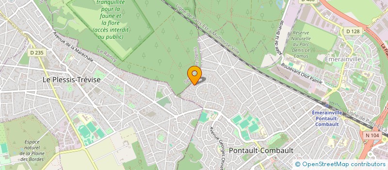 localisation de l'entreprise MANO à PONTAULT-COMBAULT