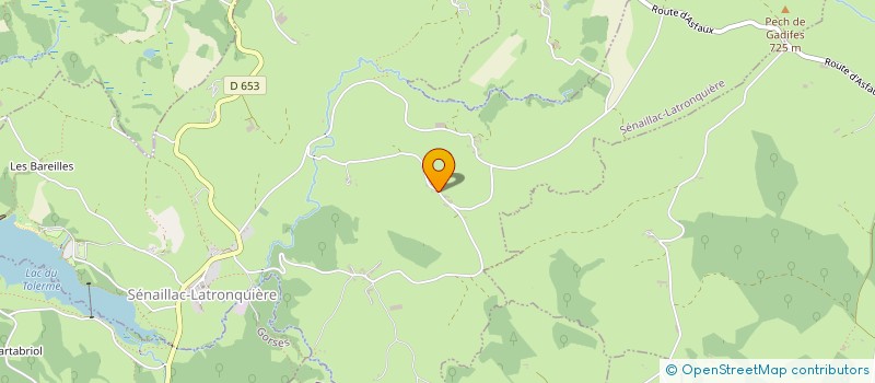 localisation de l'entreprise MANO AZUL  SENAILLAC-LATRONQUIERE