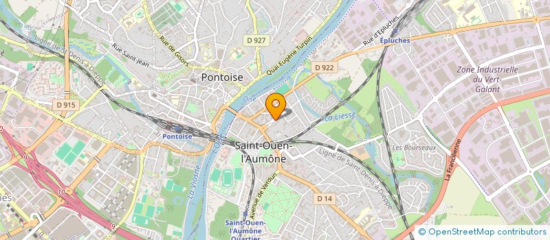 localisation de l'entreprise MANO CREA LA DECO PAR OBJET à SAINT-OUEN-L'AUMONE