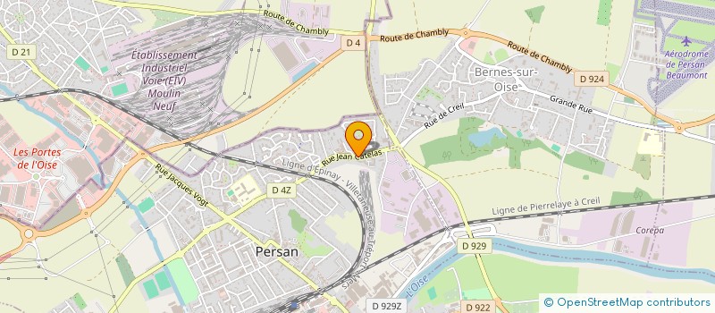 localisation de l'entreprise MANO ENERGIE  PERSAN