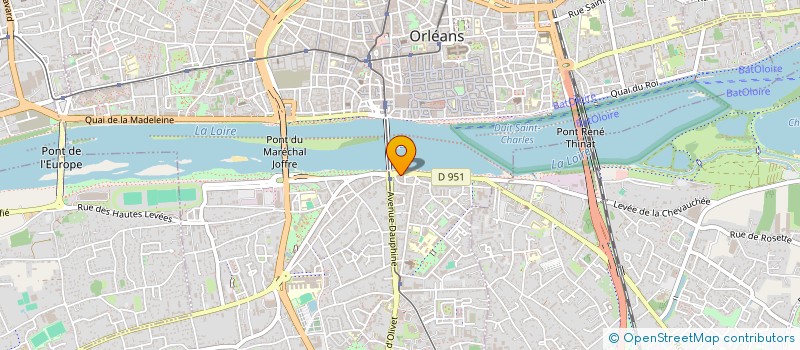 localisation de l'entreprise MANO FORMATIONS à ORLEANS