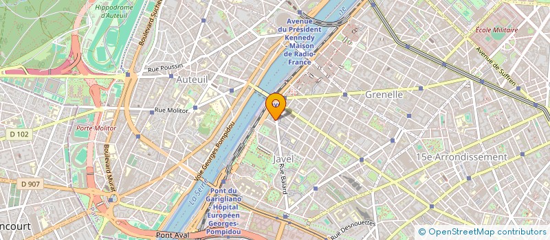 localisation de l'entreprise MANO INTERNATIONAL  PARIS