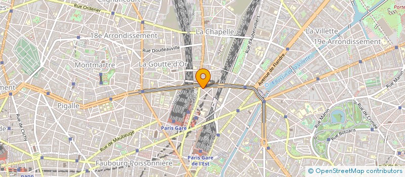 localisation de l'entreprise MANO SARL  PARIS