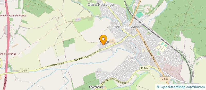 localisation de l'entreprise MANO.SCI  HETTANGE-GRANDE