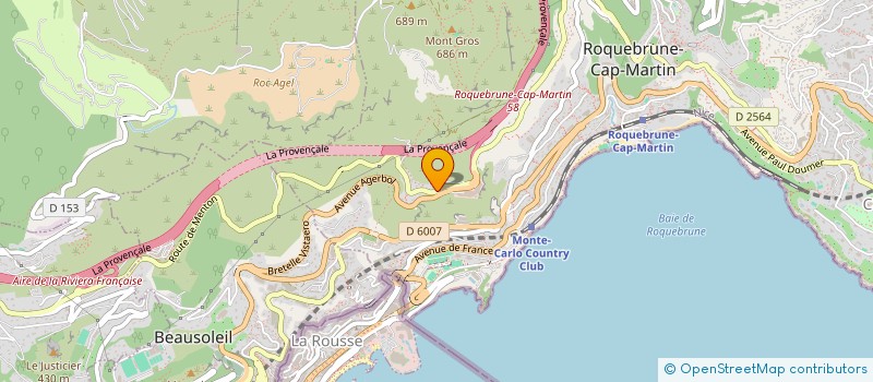 localisation de l'entreprise MANO SOCIETY à ROQUEBRUNE-CAP-MARTIN