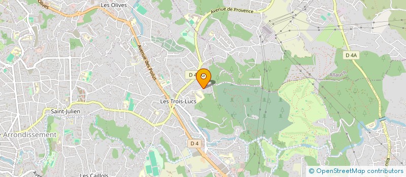 localisation de l'entreprise MANOA 3  MARSEILLE