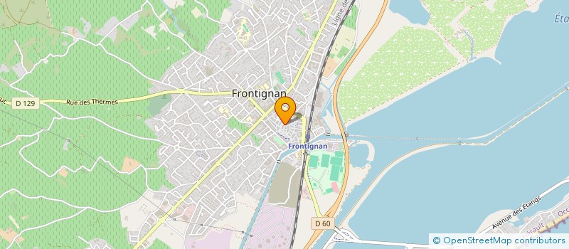 localisation de l'entreprise MANOA à FRONTIGNAN