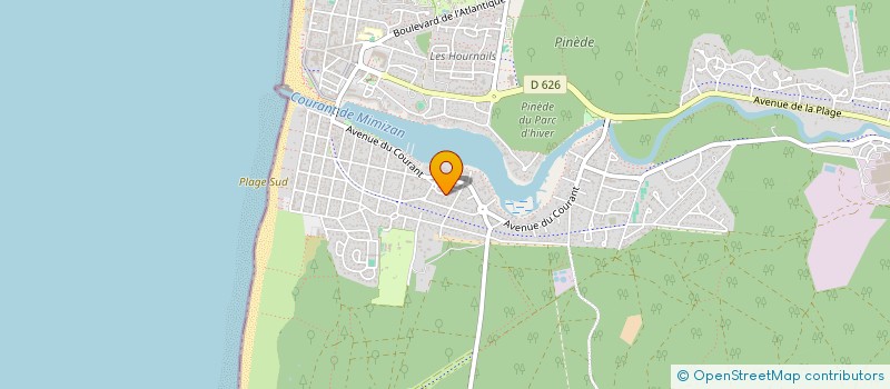 localisation de l'entreprise MANOA  MIMIZAN