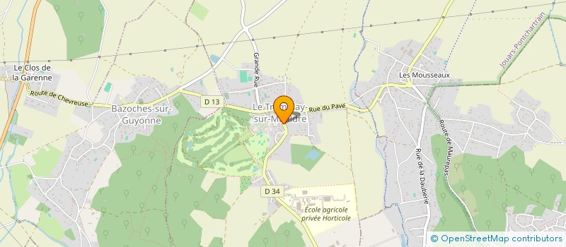 localisation de l'entreprise MANOA  LE TREMBLAY-SUR-MAULDRE