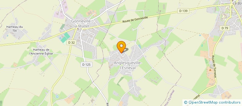 localisation de l'entreprise MANOAH  ANGLESQUEVILLE-L'ESNEVAL