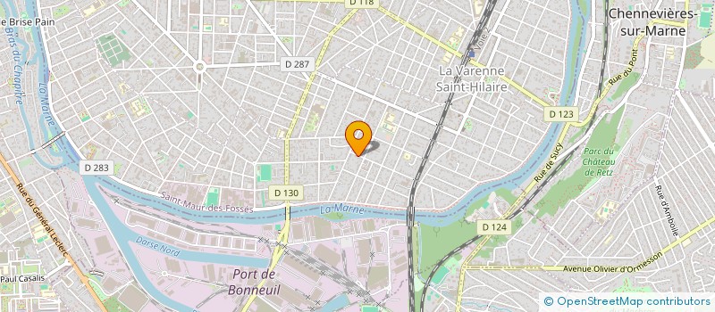 localisation de l'entreprise MANOBAL à SAINT-MAUR-DES-FOSSES