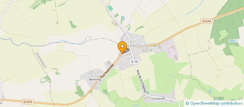 localisation de l'entreprise MANODIE  GROSTENQUIN