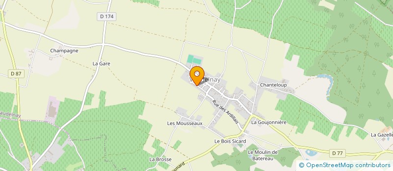 localisation de l'entreprise MANOE  VAUDELNAY