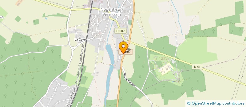 localisation de l'entreprise MANOE  NOGENT-SUR-VERNISSON