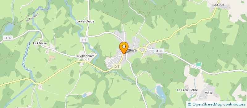 localisation de l'entreprise MANOE à VALLIERE