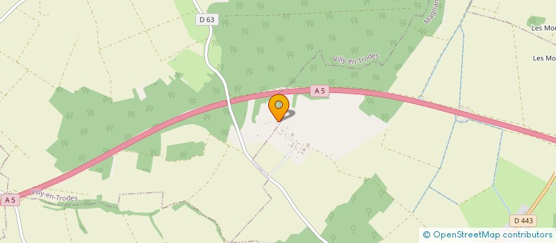 localisation de l'entreprise MANOE  MAGNANT