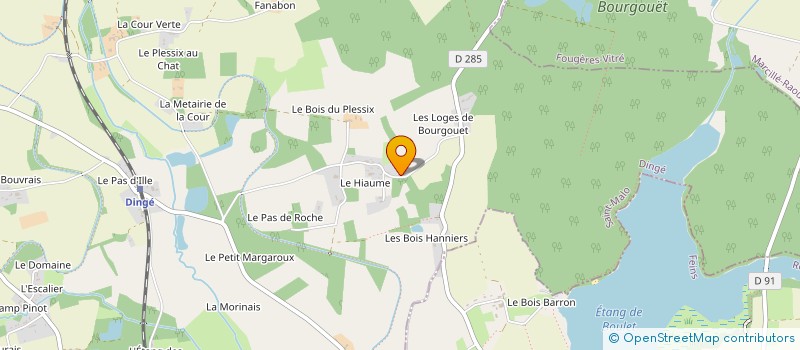 localisation de l'entreprise MANOE  DINGE