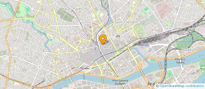 localisation de l'entreprise MANOE ET ZALIA à NANTES