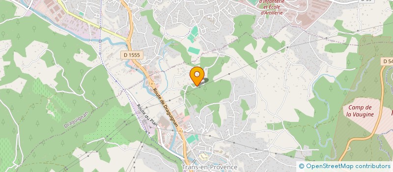 localisation de l'entreprise MANOELI à TRANS-EN-PROVENCE