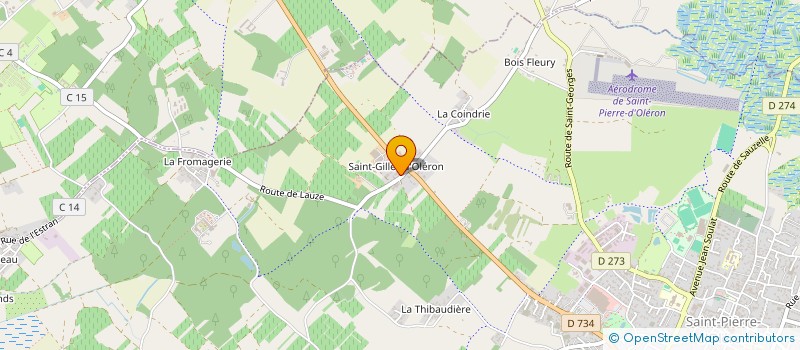 localisation de l'entreprise MANOEMPAS  SAINT-PIERRE-D OLERON