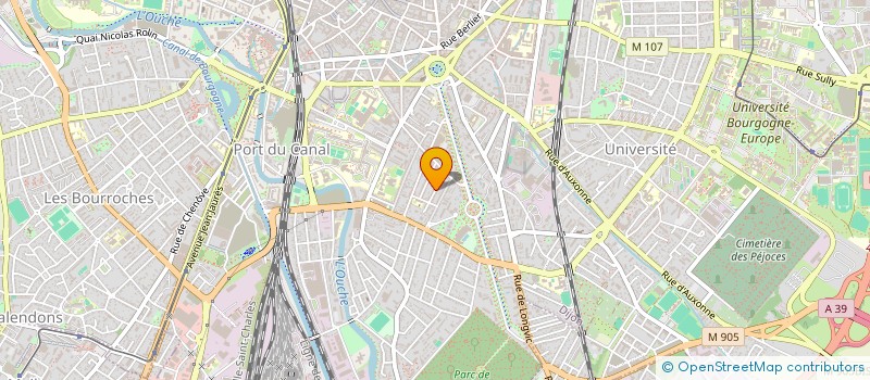 localisation de l'entreprise MANOIR à DIJON