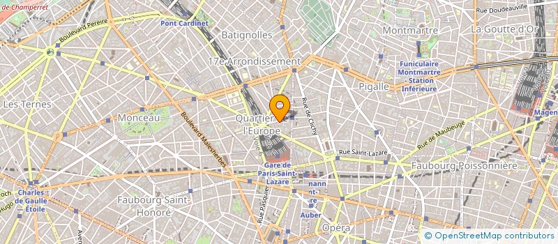 localisation de l'entreprise MANOIR CUSTINES à PARIS