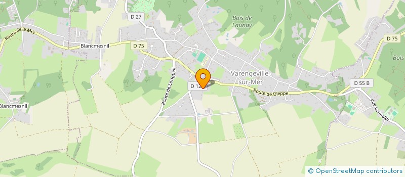 localisation de l'entreprise MANOIR D ANGO  VARENGEVILLE-SUR-MER