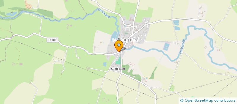 localisation de l'entreprise MANOIR DE LA VIEILLE DOUVE à SEGRE-EN-ANJOU BLEU