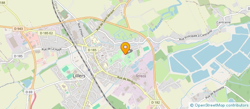 localisation de l'entreprise MANOIR DU BRULE  LILLERS