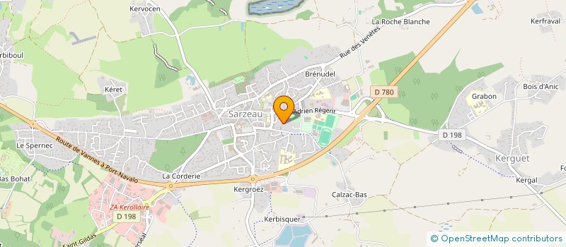 localisation de l'entreprise MANOIR DU HAUT PATIS  SARZEAU