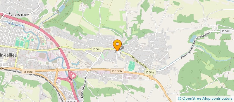 localisation de l'entreprise MANOIR INTERNATIONAL DE JEUNES à RUY-MONTCEAU