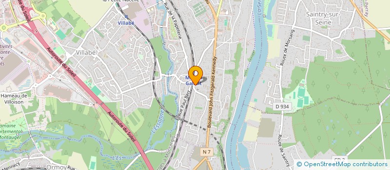 localisation de l'entreprise MANOIR SUD à CORBEIL-ESSONNES