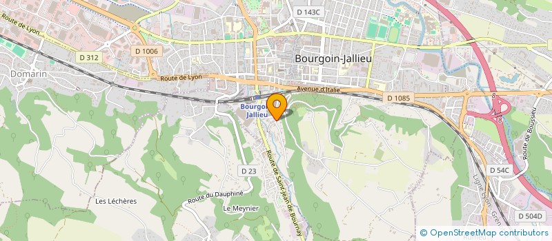 localisation de l'entreprise MANOKA  BOURGOIN-JALLIEU