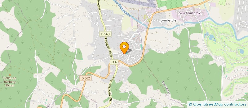 localisation de l'entreprise MANOLA  FAYENCE