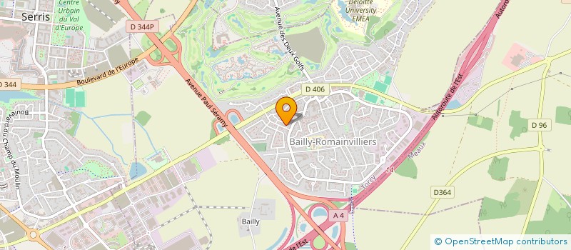 localisation de l'entreprise MANOLAN  BAILLY-ROMAINVILLIERS