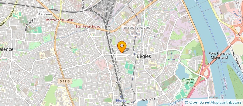 localisation de l'entreprise MANOLANSE à BEGLES