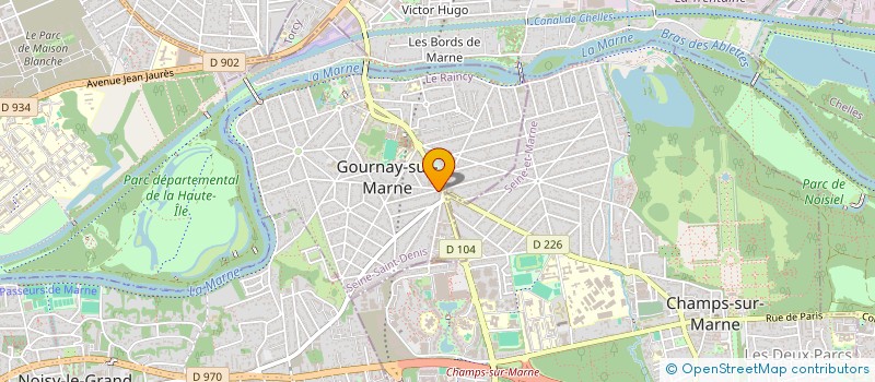 localisation de l'entreprise MANOLE (MNL) à GOURNAY-SUR-MARNE