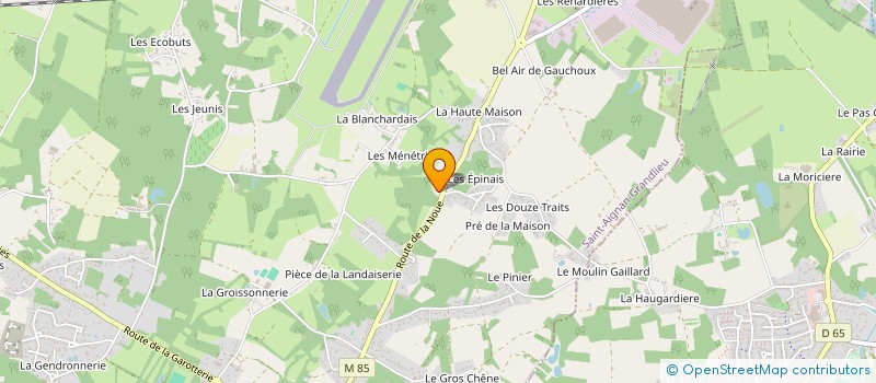 localisation de l'entreprise MANOLEX  SAINT-AIGNAN-GRANDLIEU