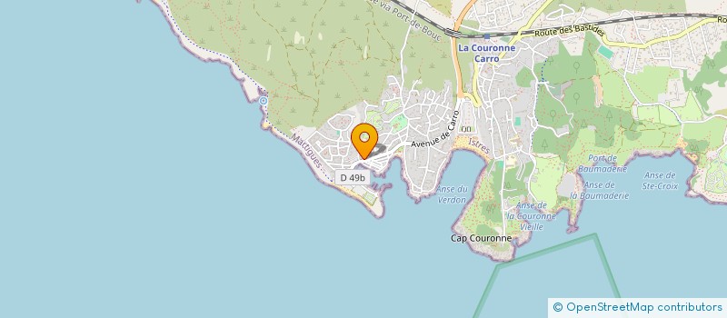 localisation de l'entreprise MANOLIA à MARTIGUES