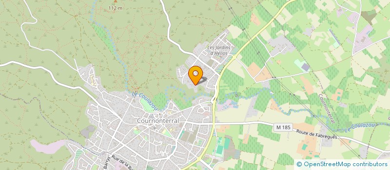 localisation de l'entreprise MANOLIA SCI  COURNONTERRAL
