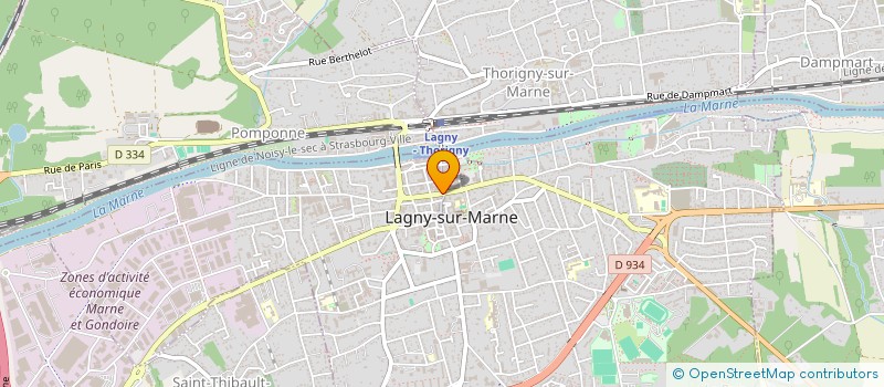 localisation de l'entreprise MANOLISB  LAGNY-SUR-MARNE