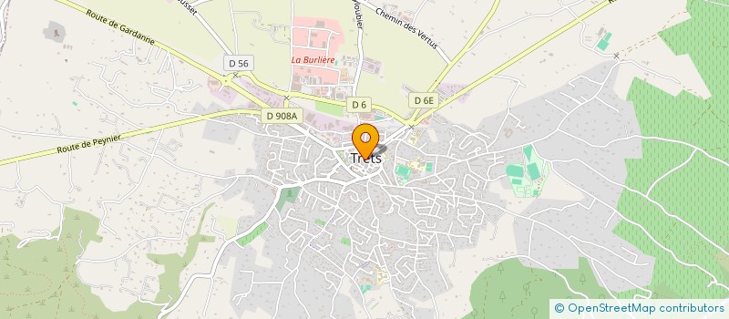 localisation de l'entreprise MANOLO à TRETS