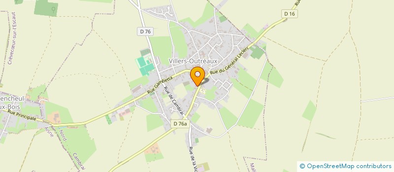 localisation de l'entreprise MANOLORA  VILLERS-OUTREAUX
