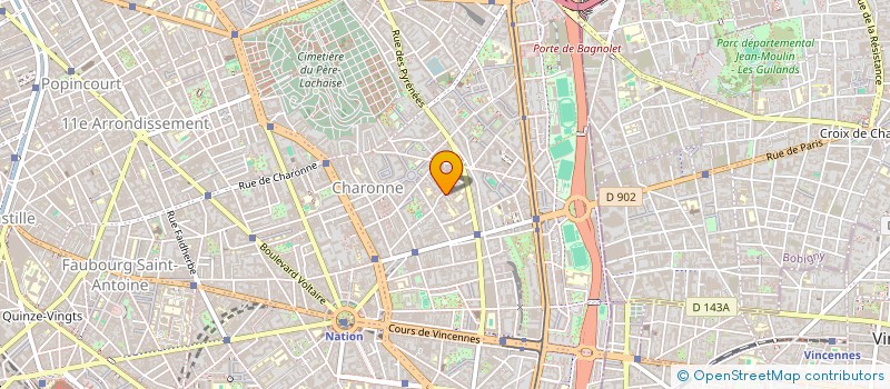 localisation de l'entreprise MANOLOSANCTIS  PARIS