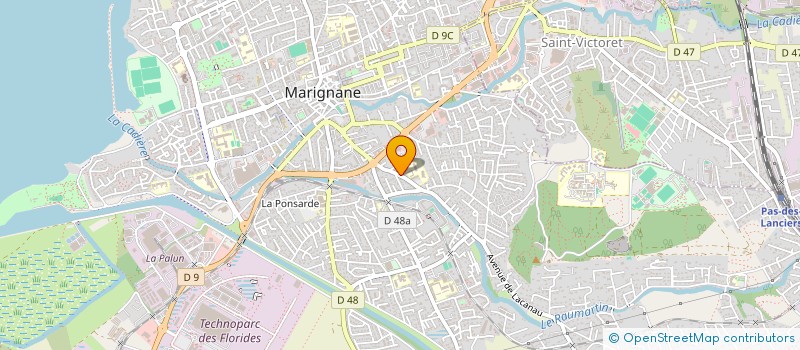 localisation de l'entreprise MANOLY  MARIGNANE