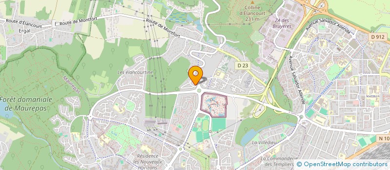 localisation de l'entreprise MANON  ELANCOURT