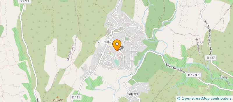 localisation de l'entreprise MANON  VAILHAUQUES