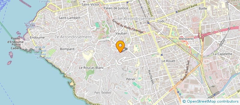 localisation de l'entreprise MANON à MARSEILLE