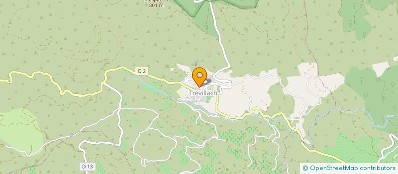 localisation de l'entreprise MANON  TREVILLACH