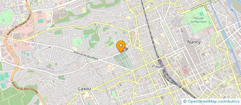 localisation de l'entreprise MANON  NANCY